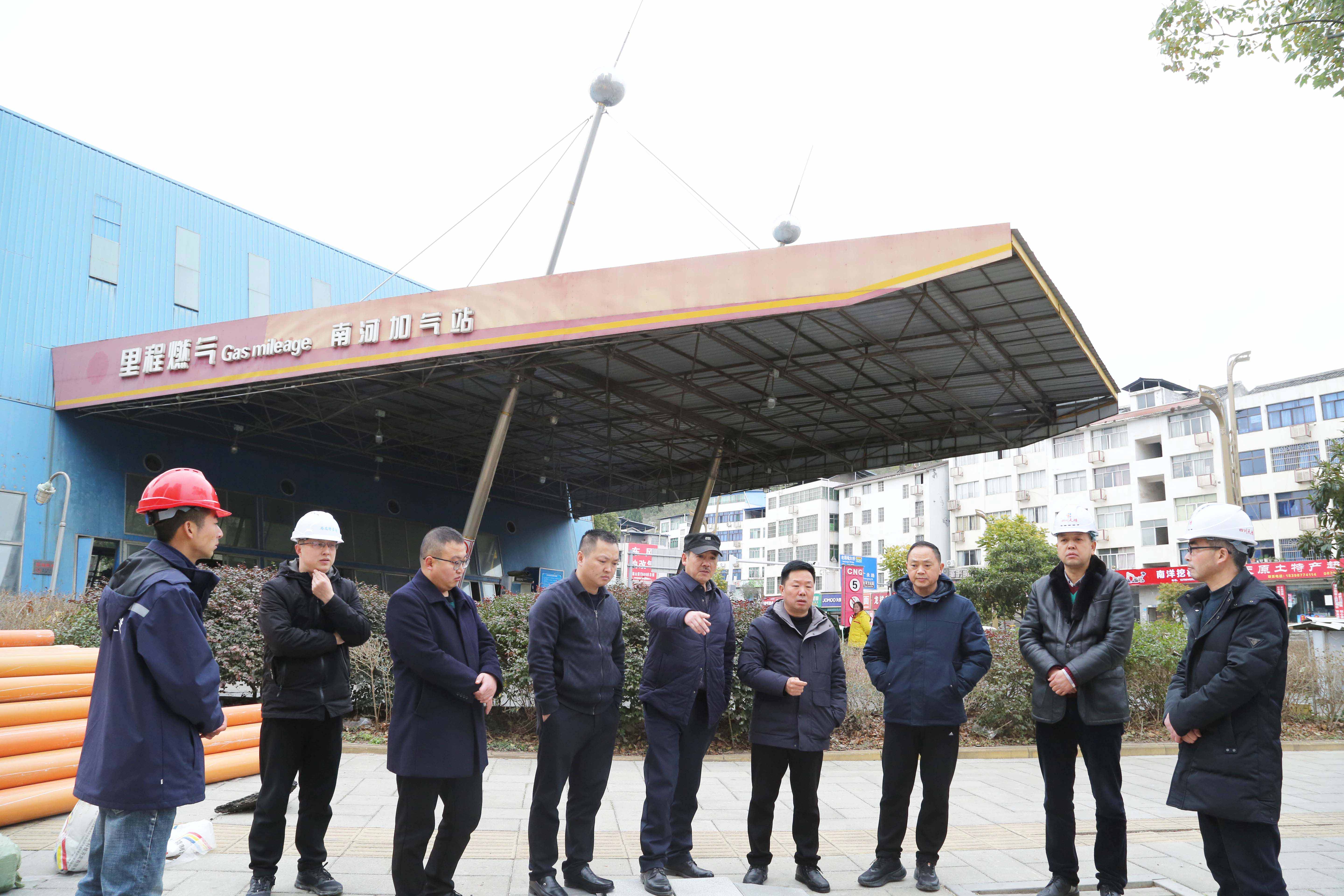广元市交通运输局副局长张立安一行检查指导城区道路项目